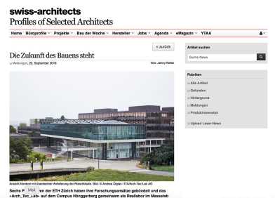 Swiss Architects Arch_Tec_Lab