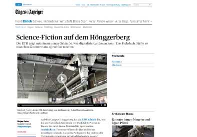 Tagesanzeiger Arch_Tec_Lab