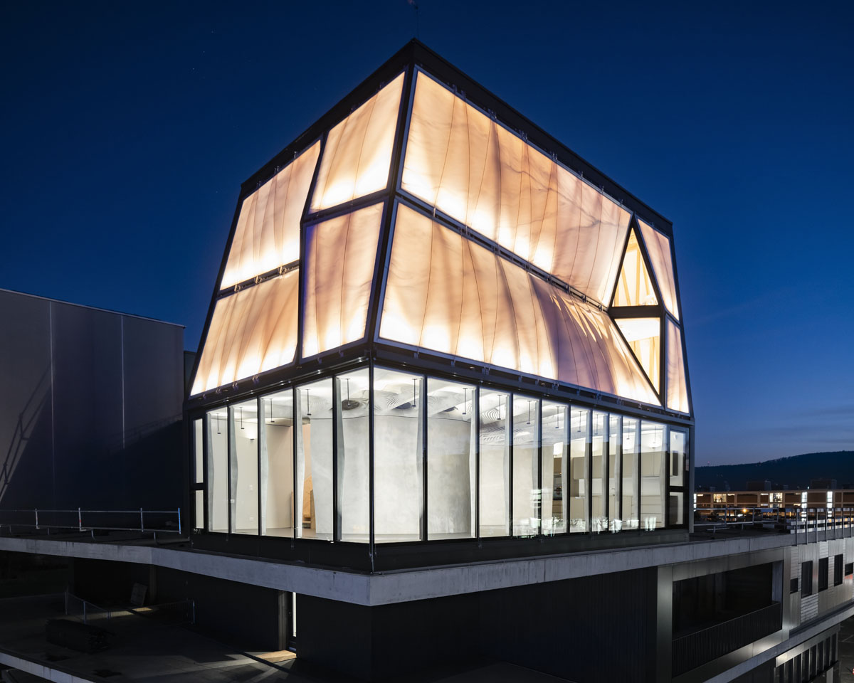 Das fertige DFAB HOUSE