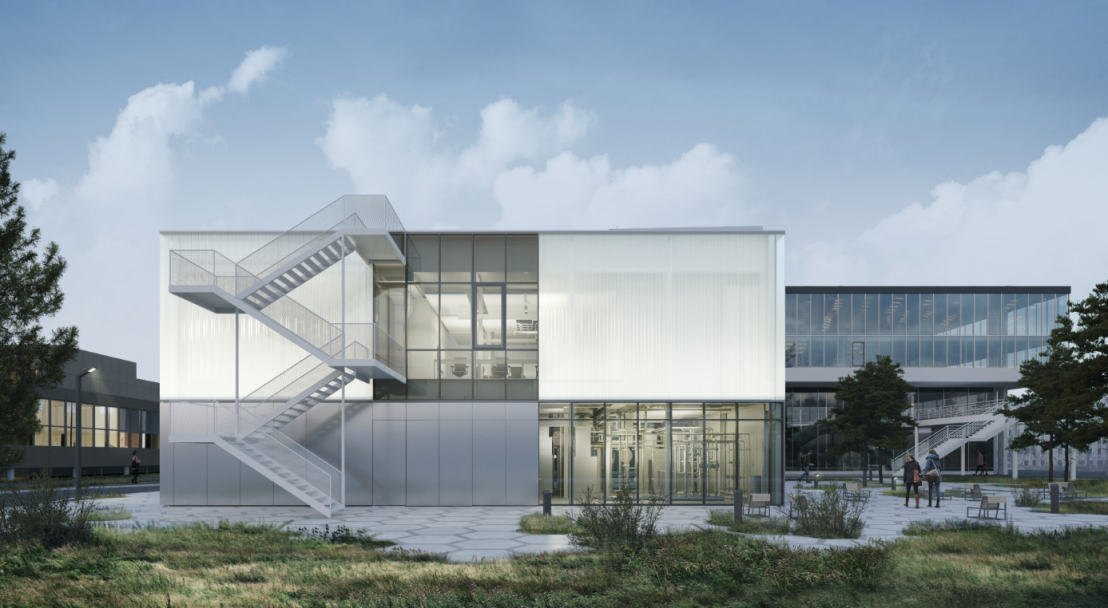 Rendering des neuen Labs