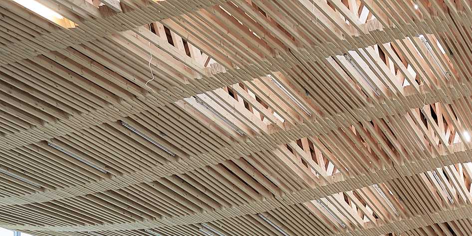 Ceiling of the Institute of Technology in Architecture (ITA), ETH