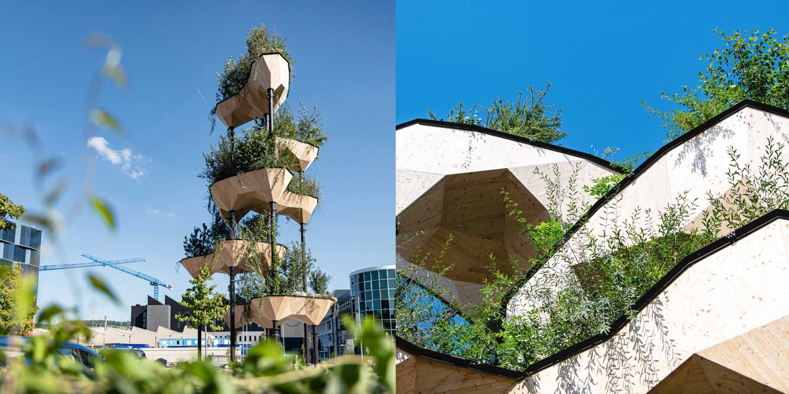 Semiramis, Tech Cluster Zug. Gramazio Kohler Research. Photo: Michael Lyrenmann