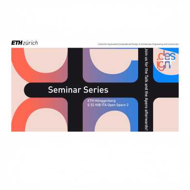 Design++ Seminar Series, poster.